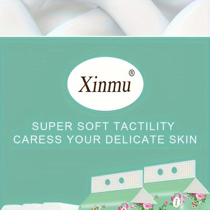 24 Pack Coreless Toilet Paper Rolls - 5-Ply Extra Strong Unscented Pure Wood Pulp Bath Tissue, Formaldehyde-Free, Eco-Friendly, Septic Safe for Household and Commercial Use