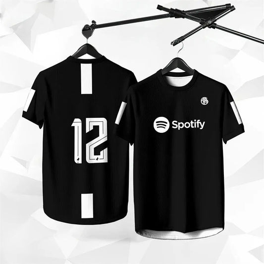 Personalized sports T-shirt men's jersey casual transport over short sleeved jersey football shirt comfortable breathable