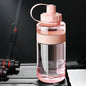 2 Liter Big Water Bottle With Straw 2L/1.5L/1L Large Capacity School Gym Sports Drinking Bottles Fitness botella de agua 물병