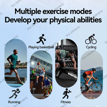 New Bluetooth Call Smart Watch Men 2.01” HD Curved Screen Sports Watches ECG+PPG Health Monitor Smartwatch For Android IOS 2025