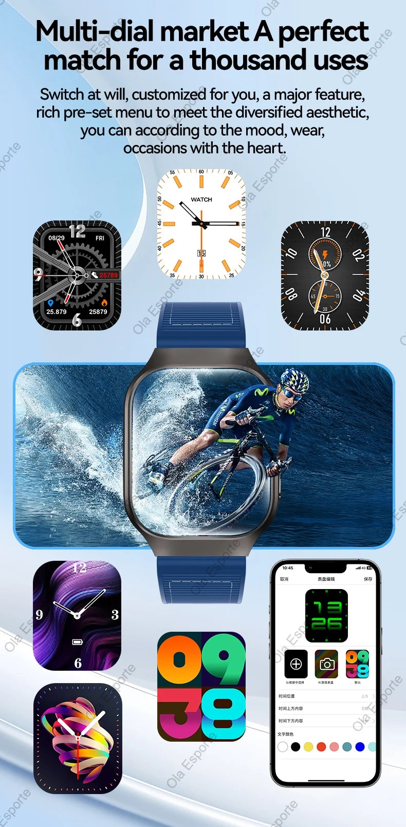 New Bluetooth Call Smart Watch Men 2.01” HD Curved Screen Sports Watches ECG+PPG Health Monitor Smartwatch For Android IOS 2025