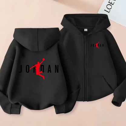 Children's Hoodies ZipperStyle Sweatshirt Fashion Idol star Charming Coat Boys Girls 3-12Yrs Cardigan Sports Casual Clothes Gift