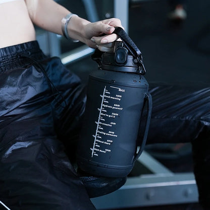 2L Portable Silicone Water Bottle With Handle Foldable Water Cup for Outdoor Sports Travel Fitness Leakproof BPA-Free Water Bott