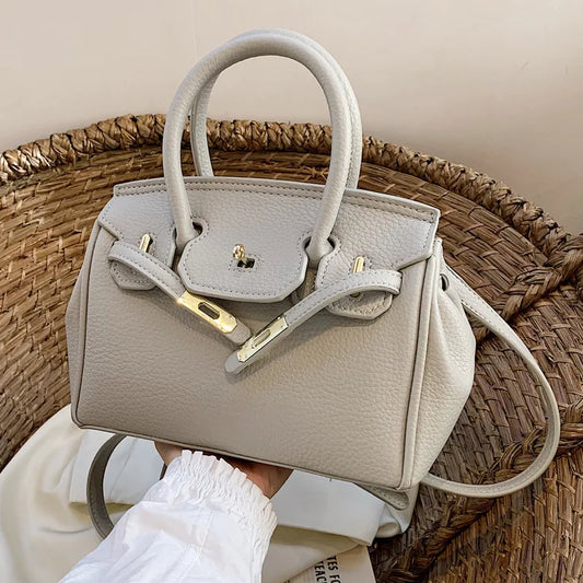 Niche design portable women's bag 2025 new fashion platinum bag versatile ins shoulder bag messenger bag