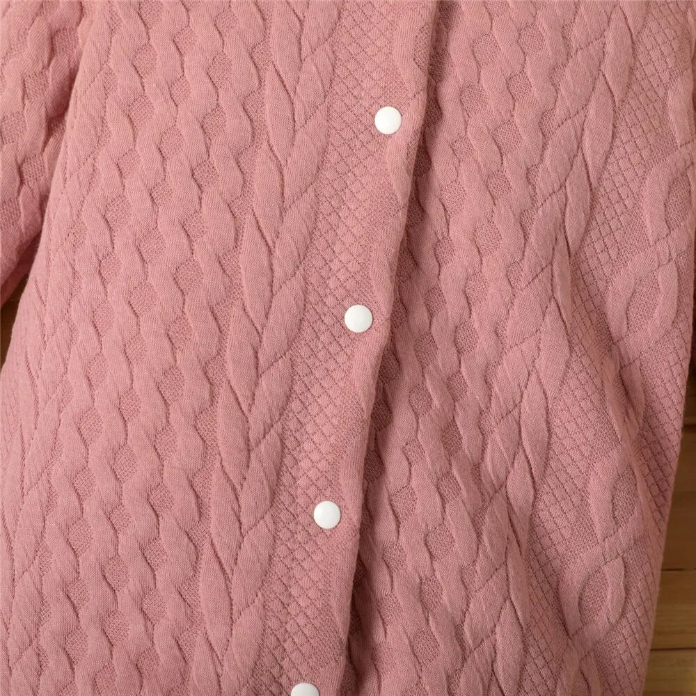 0-18 Months Newborn Baby Boy Girl Bodysuit Solid Color Hoodie Long Sleeve Romper Autumn&Winter Warm Jumpsuit Clothes For Baby