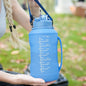 2L Portable Silicone Water Bottle With Handle Foldable Water Cup for Outdoor Sports Travel Fitness Leakproof BPA-Free Water Bott