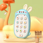 Children'S Rabbit Toys Mobile Phones Baby Chewable Puzzle Multifunctional Music Phone Male and Female without Battery