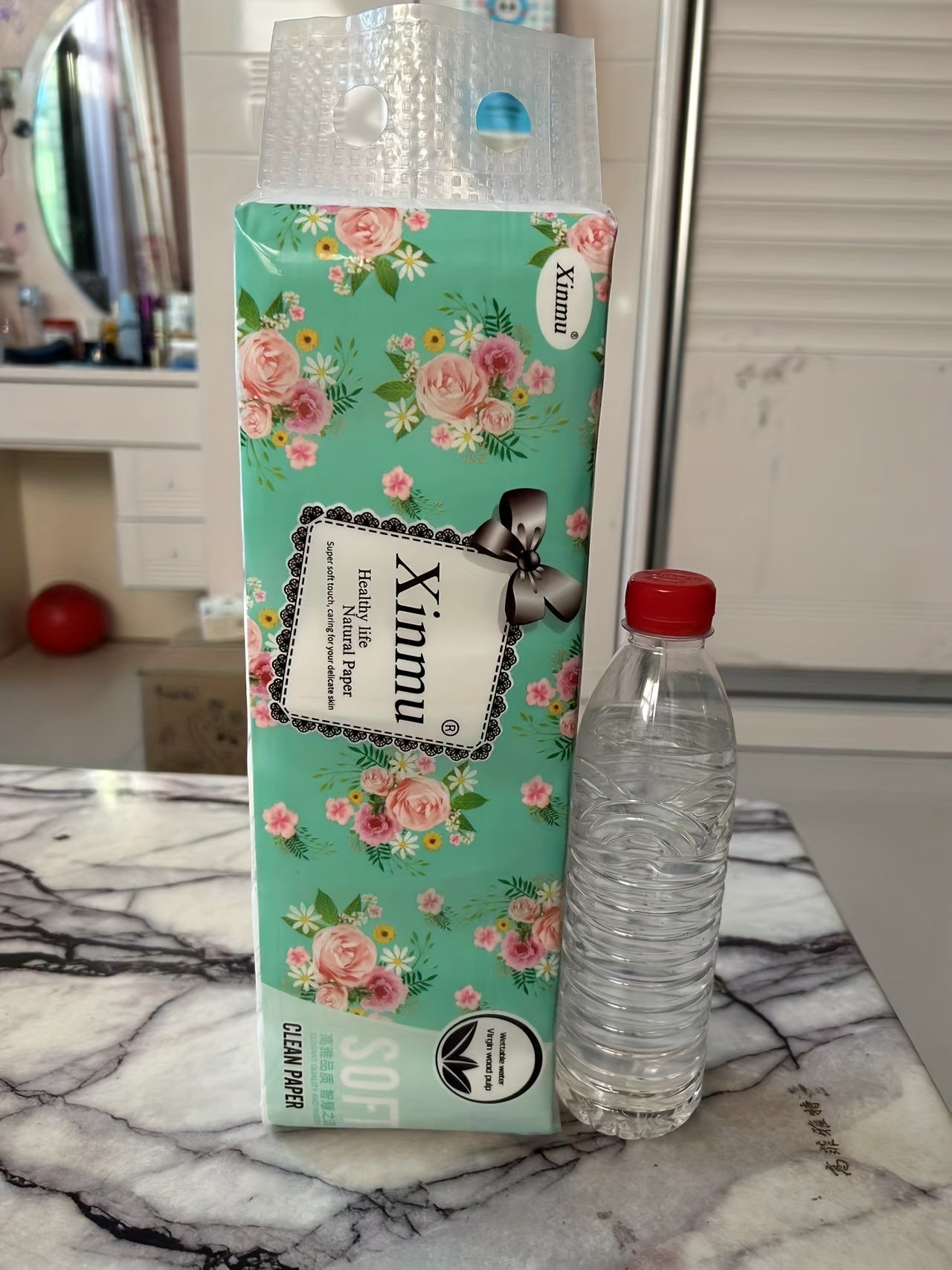 24 Pack Coreless Toilet Paper Rolls - 5-Ply Extra Strong Unscented Pure Wood Pulp Bath Tissue, Formaldehyde-Free, Eco-Friendly, Septic Safe for Household and Commercial Use